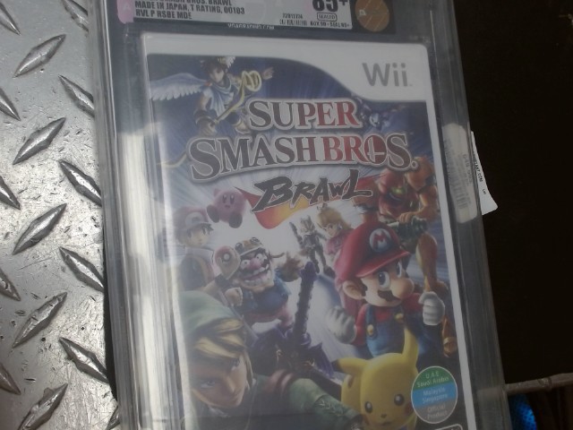 Super smash bros brawl sealed wata 85+