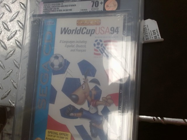 World cup 94 sega cd sealed vga 70+