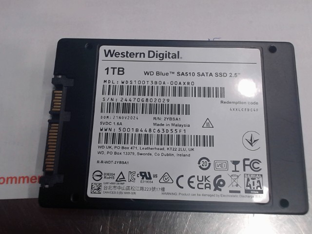 Dique dur 1tb ssd