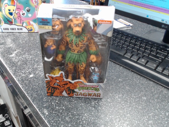 Tmnt advnetures jagwar figurine boite