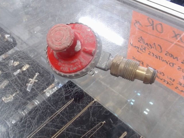 Valve pour gas regulation