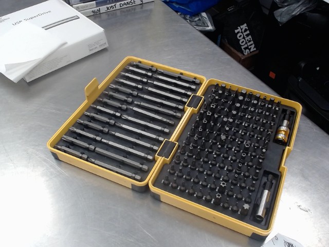 Set de bit pour drill et tournevis