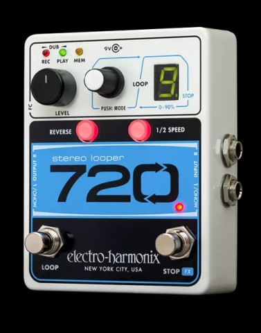 Stereo looper 720 pedal de guitare