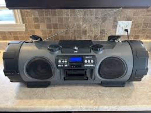 Boombox jvc rv-nb1 radio gris