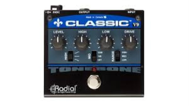 Pedals classic v9 overdrive distortion
