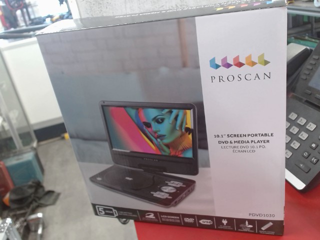 Lecteur dvd portatif neuf en boite