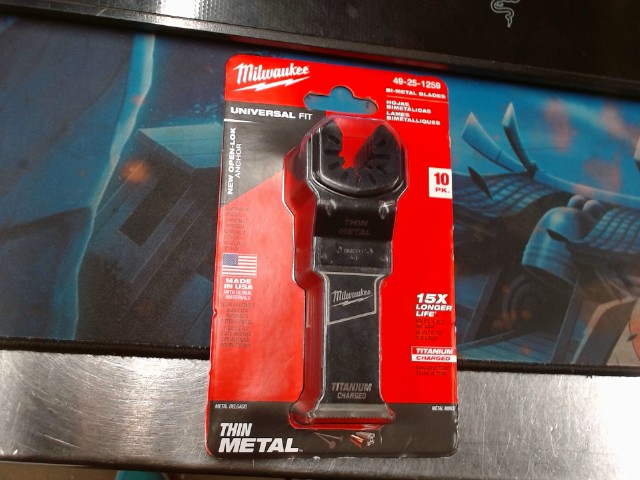 Milwaukee bi-metal blades 10pk. new