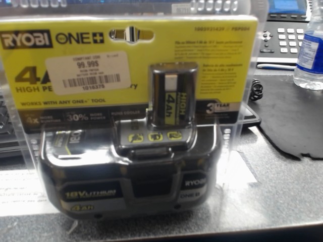 Battery ryobi 4ah