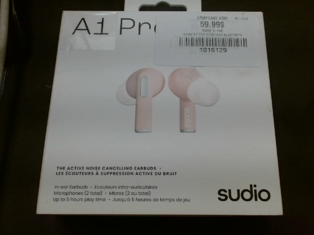 Sudio a1 pro ecouteur bluetooth