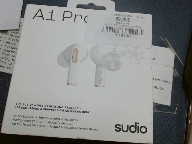 Sudio a1 pro ecouteur bluetooth