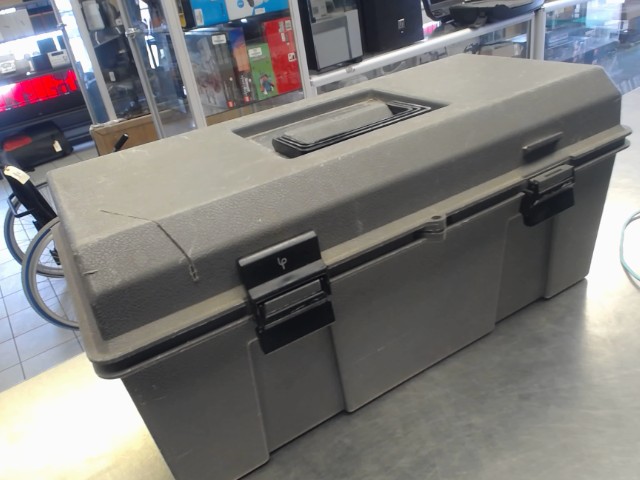 Coffre a outils gris