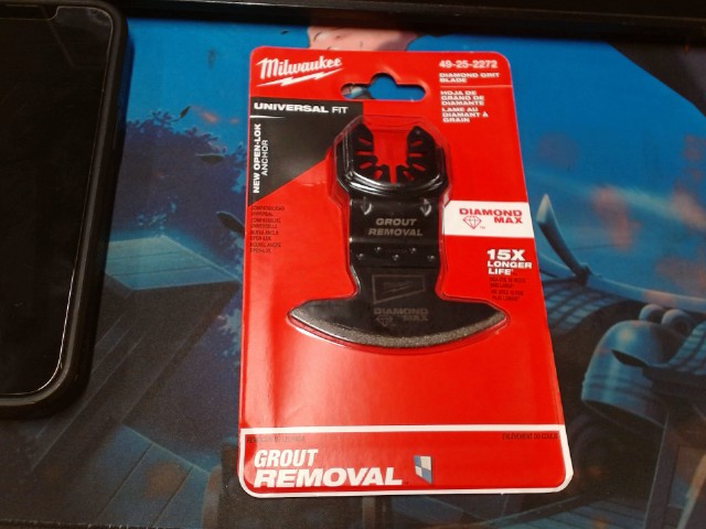 Diamond grit blade milwaukee neuf