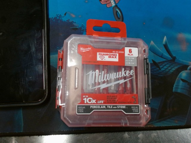 Diamond max hole saw set (6-piece) neuf