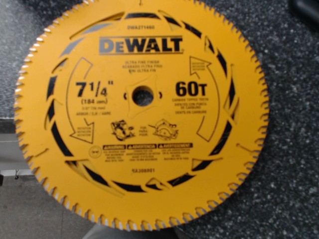 60t wood cutting blade 7 1/4