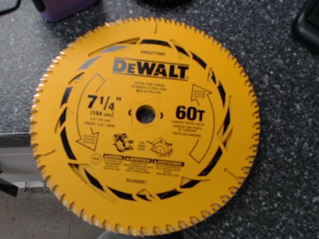 60t wood cutting blade 7 1/4