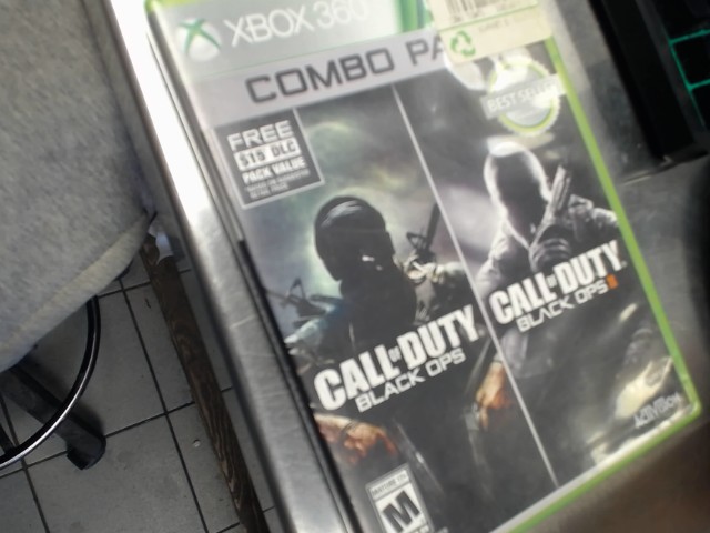 Combo pack black ops 1 et black ops 2