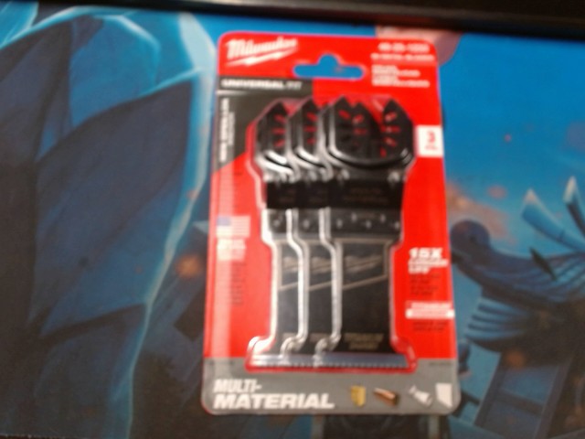Milwaukee bi-metal blades 3pk neuf