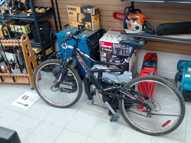 Dual suspension mountain bike