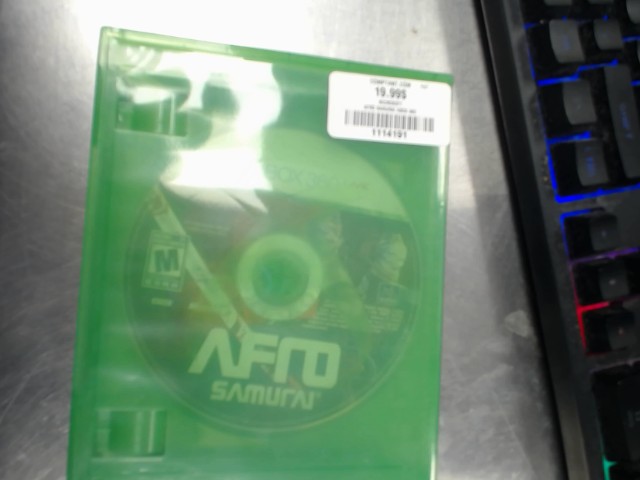 Afro samurai xbox 360