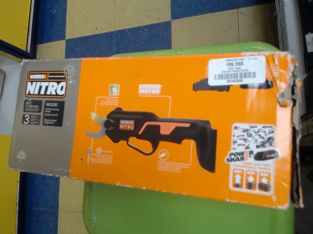 Cordless pruning shears