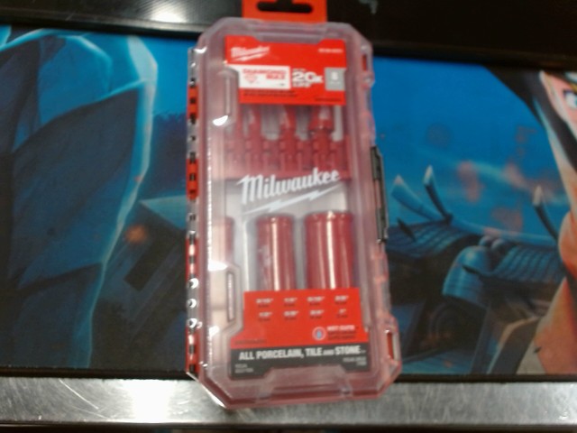 Diamond max hole saw bit set(8-piece)new