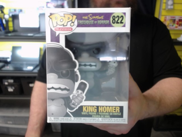 Figurine pop king homer