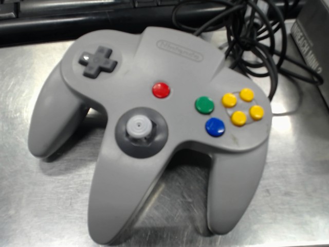 Manette grise n64+memory card