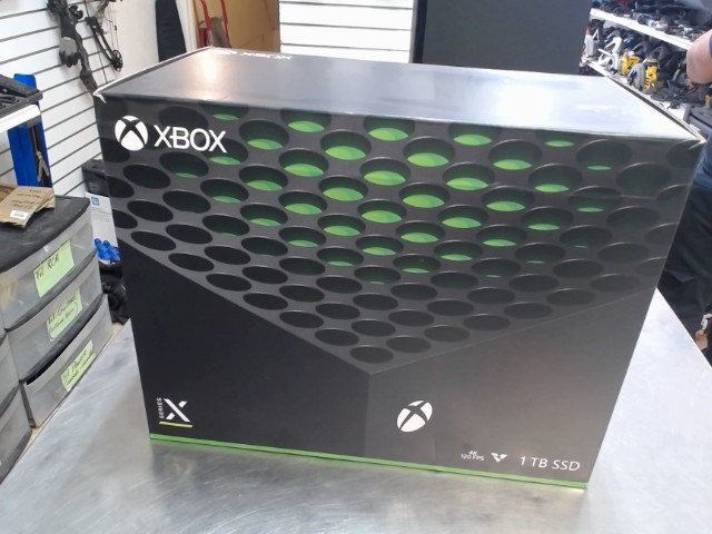 Xbox series x + man + fils 1to ds bo