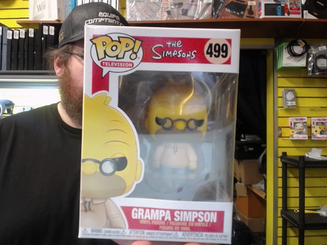 Figurine pop the simpson grampa