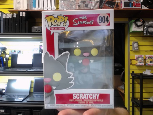 Figurine pop the simpson scratchy