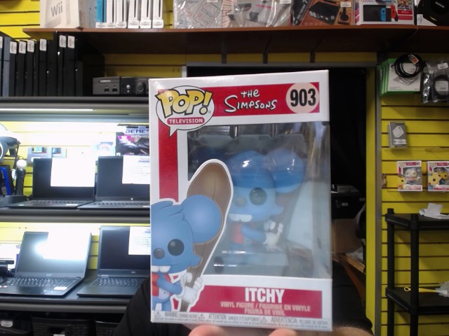 Figurine pop the simpsons itchy