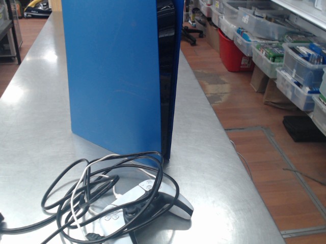 Console ps5 bleu avec manette