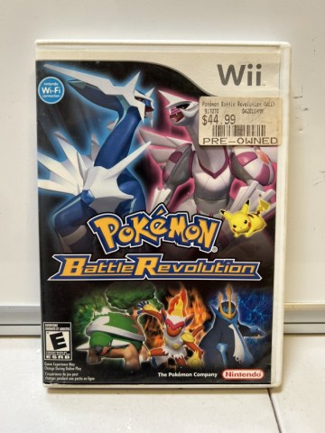 Pokemon battle revolution wii