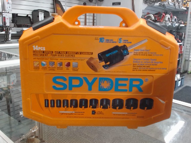 Douille spyder 14 pcs