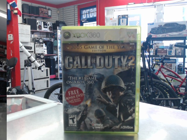 Call of duty 2 game of year boite briser