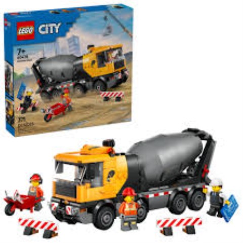 Lego city cement mixer
