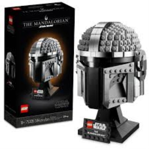 Starwars the mandalorian helmet 584pcs