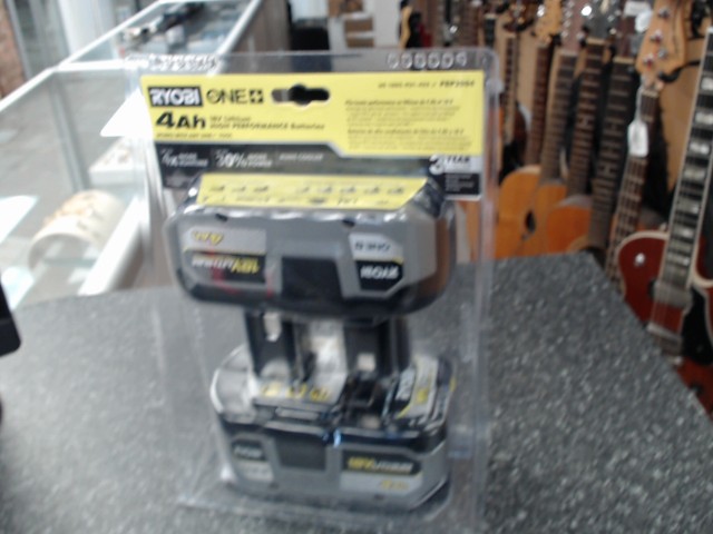 Batteires double 4ah ryobi neuf