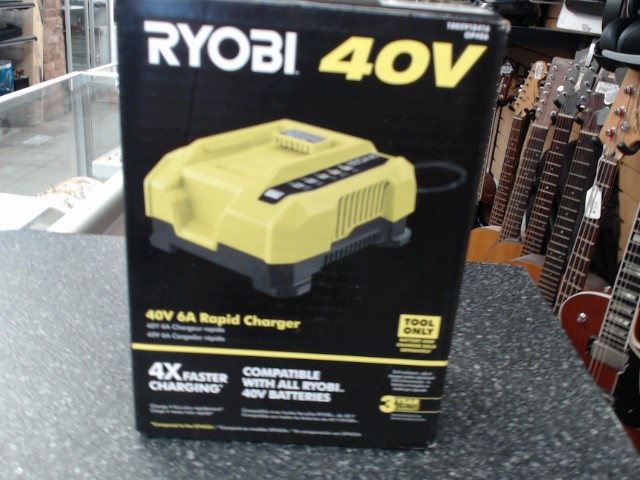 Chargeur 40v ryobi neuf en boite