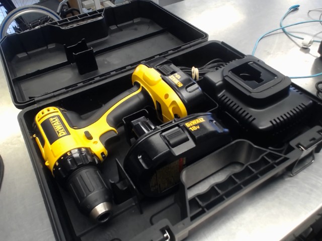 Kit de drill dewalt + bat + charg
