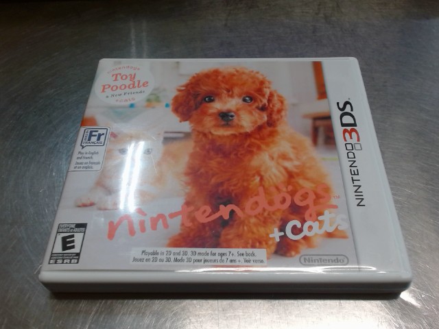 Nintendogs +cats toy poodle & new friend