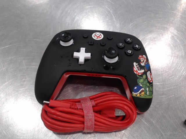(v)manette switch mario avec fils