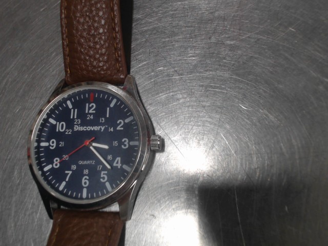 Montre homme bracelet cuir