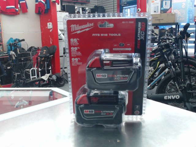 Paquet de 2 batterie xc 5.0