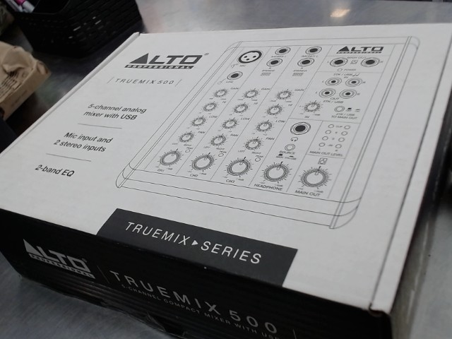 5-channel analog mixer