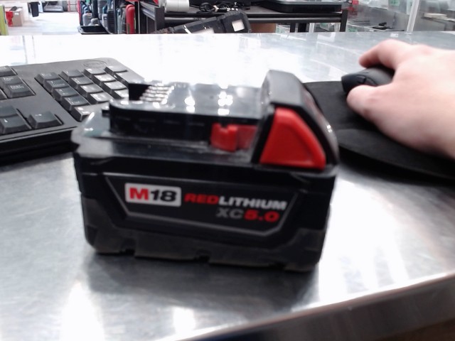 Batterie m18 redlithium xc5.0
