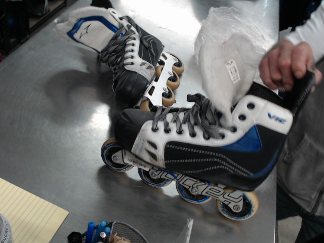 Patin a roue alligner