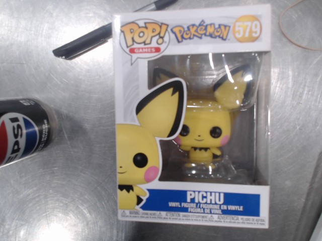 Figurine en vinyle pop! : pichu