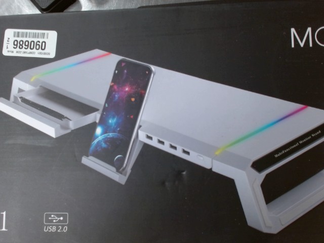 Moojay dans sa boite monitor stand