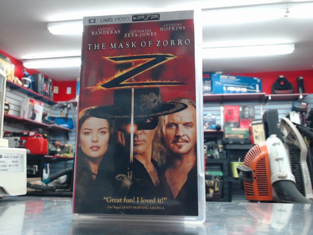 Thew mask of zorro umd video psp